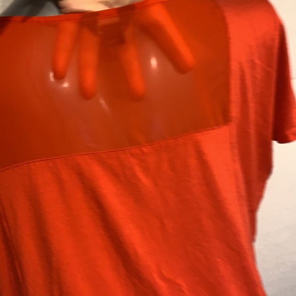 Orange mesh tshirt - Picture 5 of 10